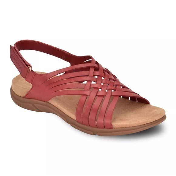 Easy Spirit Mar Women's Leather Slingback Sandals - Picture 1 of 6